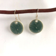 Load image into Gallery viewer, Small Ocean Kelp Earrings