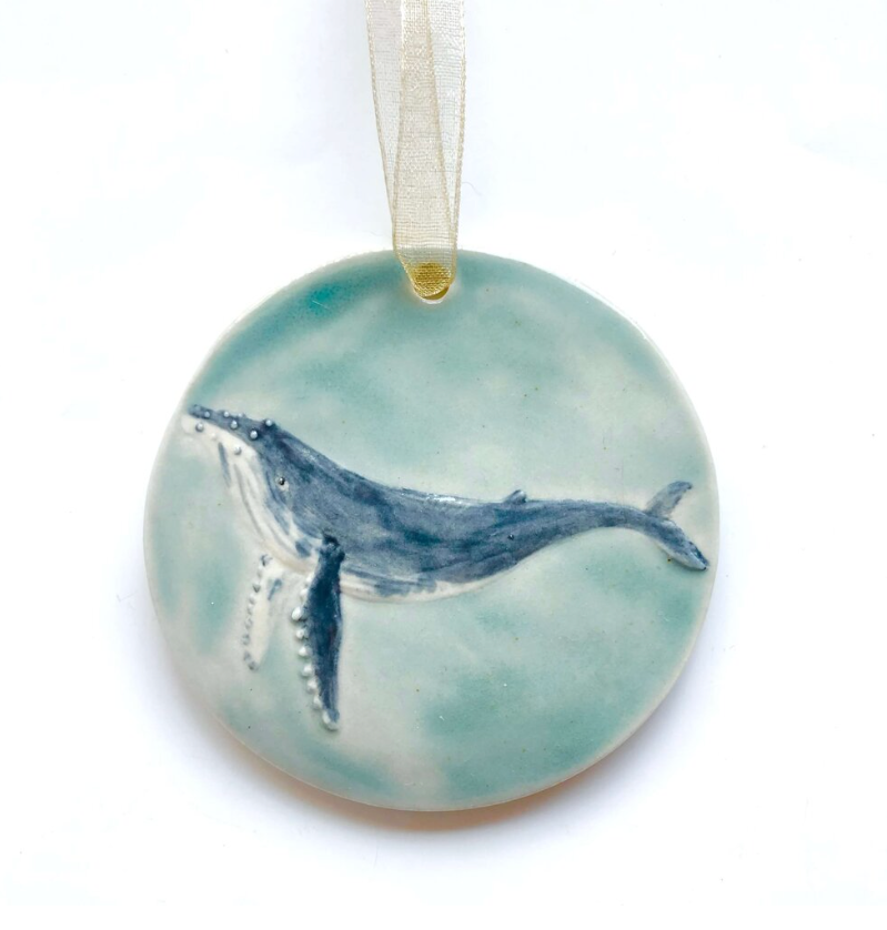 Humpback Whale Ornament/Medallion 1