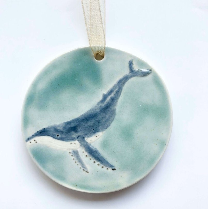 Humpback Whale Medallion/Ornament 2