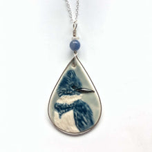 Load image into Gallery viewer, Teardrop Kingfisher Necklace
